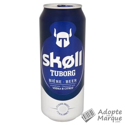SkØll Bière aromatisée Vodka & Agrumes - 6% vol. La canette de 50CL