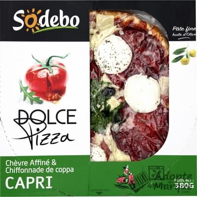 Sodebo Dolce Pizza Capri La pizza de 380G