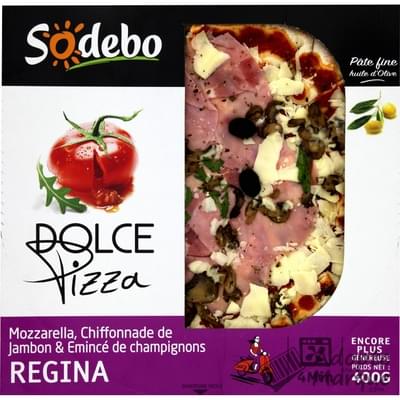 Sodebo Dolce Pizza Regina La pizza de 400G