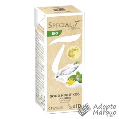 Special.T Infusion Good Night Kiss Bio La boîte de 10 capsules