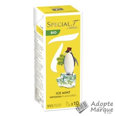 Special.T Infusion Ice Mint Bio La boîte de 10 capsules