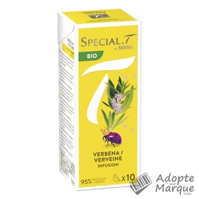 Special.T Infusion Verbena Bio La boîte de 10 capsules