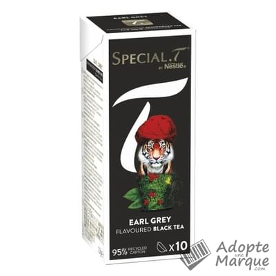 Special.T Thé Noir Earl Grey La boîte de 10 capsules