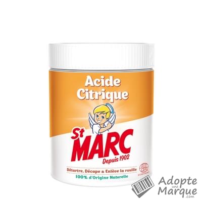 St Marc Poudre Acide Citrique La boîte de 500G