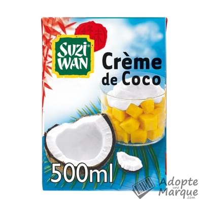 Suzi Wan Crème de Coco La brique de 500ML