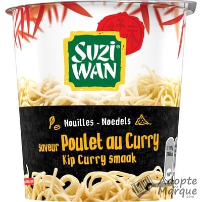 Suzi Wan Cup Nouilles Saveur Poulet au Curry Le pot de 62G