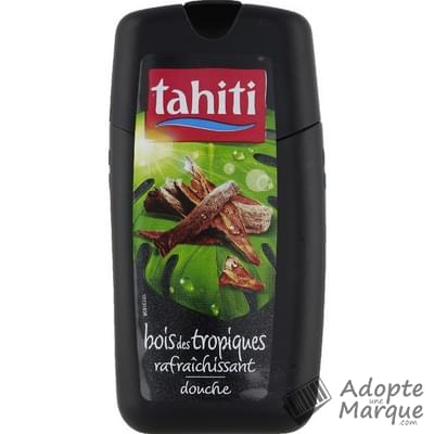 Tahiti Gel Douche Bois des Tropiques Rafraîchissant Le flacon de 250ML