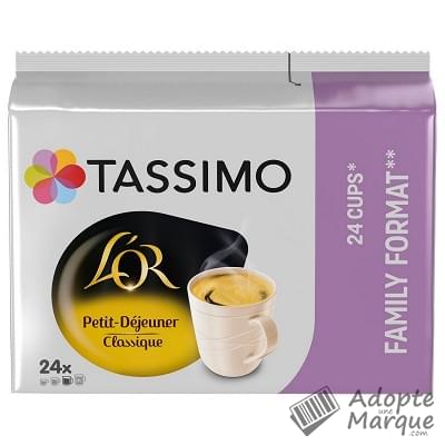 Tassimo L'Or - Dosettes de Petit-déjeuner Classique T-Discs  La boîte de 24 capsules - 199G