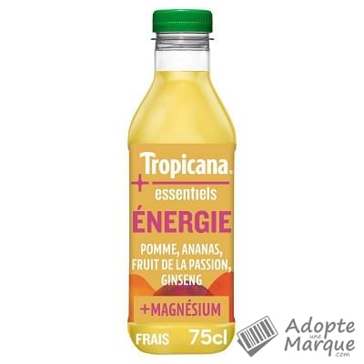 Tropicana Essentiels - Energie La bouteille de 750ML