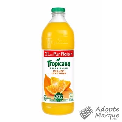 Tropicana Jus d'Orange sans pulpe La bouteille de 2L