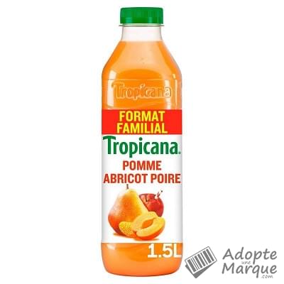 Tropicana Jus de Pomme, Abricot & Poire "La bouteille de 1,5L"