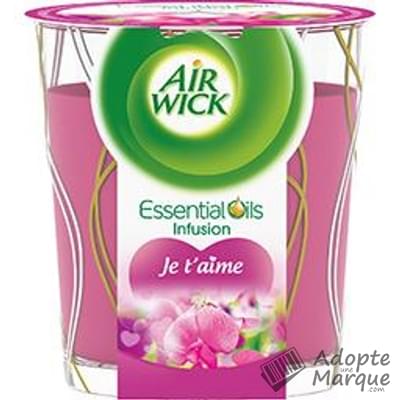 Bougie parfumée Air Wick Essential Oils Vanille gourmande