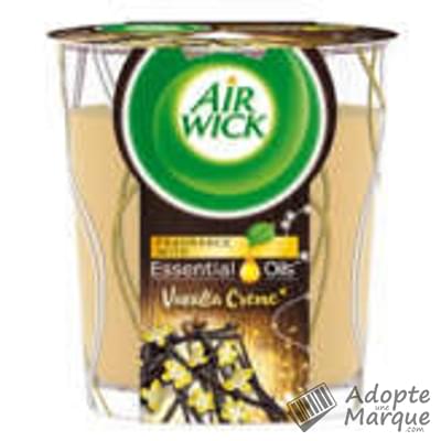 Air Wick Bougie Essential Oils Vanille Crème La bougie de 105G