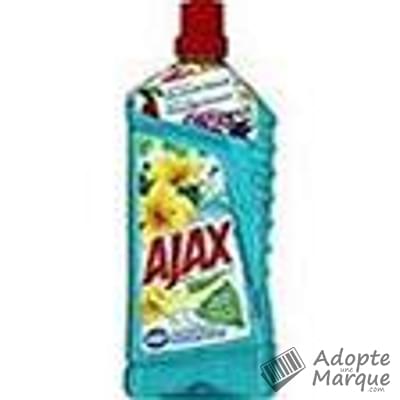Ajax Fête des Fleurs - Nettoyant ménager - Fleurs de Lagon "Le flacon de 1,25L"