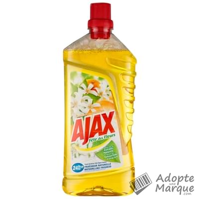 Ajax Fête des Fleurs - Nettoyant ménager - Fleurs d'Oranger "Le flacon de 1,25L"