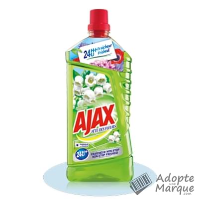 Ajax Fête des Fleurs - Nettoyant ménager - Fleurs du Printemps "Le flacon de 1,25L"