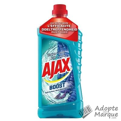 Ajax Multi-surfaces - Nettoyant ménager - Boost Vinaigre & Lavande "Le flacon de 1,25L"