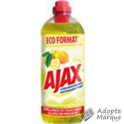 Ajax Multi-surfaces - Nettoyant ménager - Citron méditerranéen Le flacon de 1L