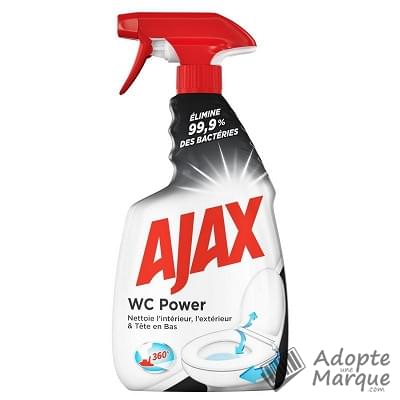 Ajax Spray Nettoyant WC Power  Le spray de 750ML