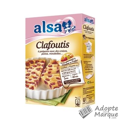 Alsa Clafoutis Les 2 sachets de 220G