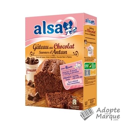 Alsa Gâteau au Chocolat Saveur d'Antan La boîte de 300G