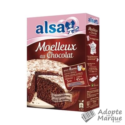 Alsa Moelleux au Chocolat La boîte de 435G