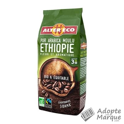 Alter Eco Café Pur Arabica d’Ethiopie Le sachet de 260G