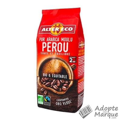 Alter Eco Café Pur Arabica du Pérou Le sachet de 260G