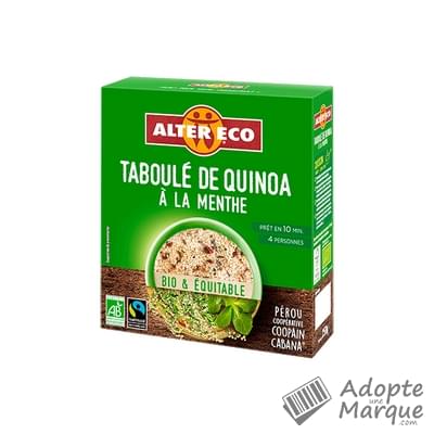 Alter Eco Taboulé de Quinoa à la Menthe La boîte de 250G