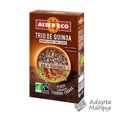 Alter Eco Trio de Quinoa La boîte de 350G