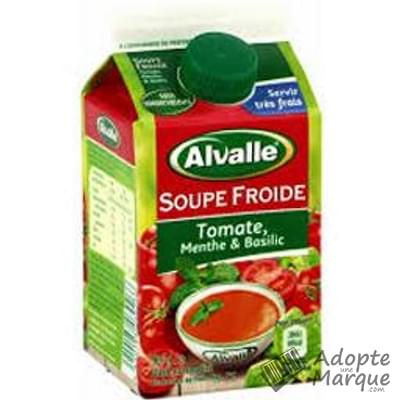 Alvalle Soupe froide Tomate, Menthe & Basilic La brique de 50CL