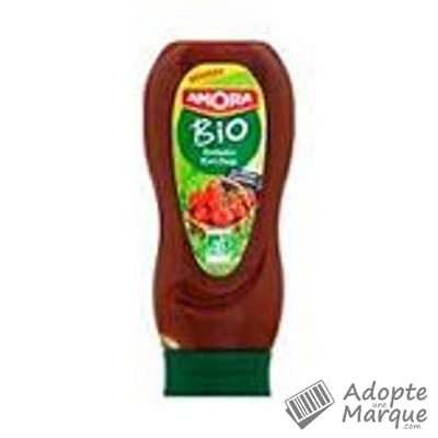 Amora Ketchup Bio Le flacon de 490G