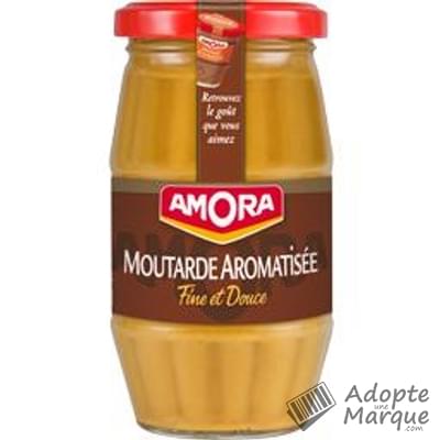 Amora Moutarde Aromatisée Fine & Douce Le bocal de 265G