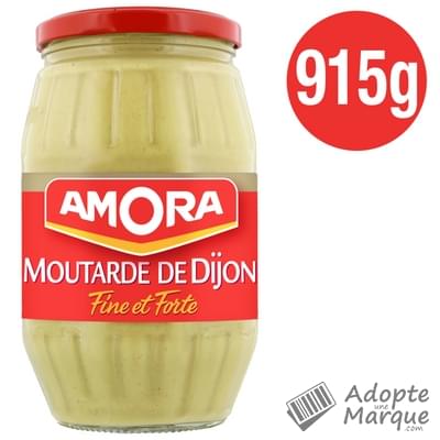 Amora Moutarde de Dijon Fine & Forte Le bocal de 915G