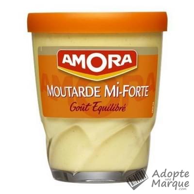 Amora Moutarde Mi-Forte Le bocal de 140G