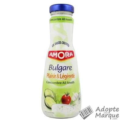 Amora Sauce Bulgare Plaisir & Légèreté Concombre, Ail & Aneth Le flacon de 290ML