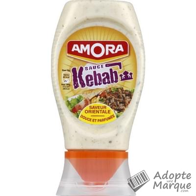 Amora Sauce Kebab Le flacon de 260G