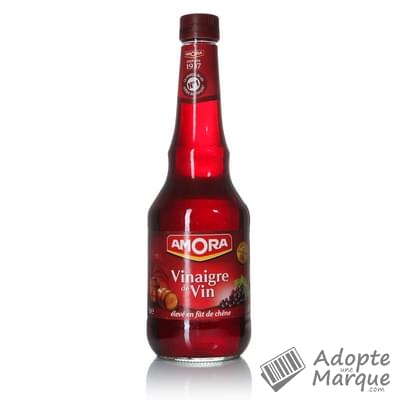 Amora Vinaigre de Vin Rouge Nature La bouteille de 75CL