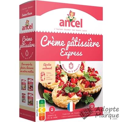 Ancel Crème pâtissière express Le paquet de 240G