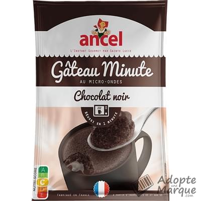 Ancel Gâteau minute au chocolat noir Le paquet de 70G