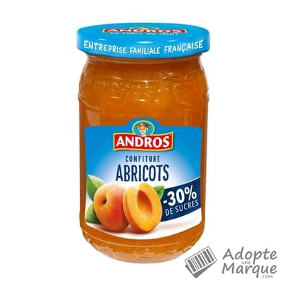 Andros Confiture d’Abricots Le bocal de 350G