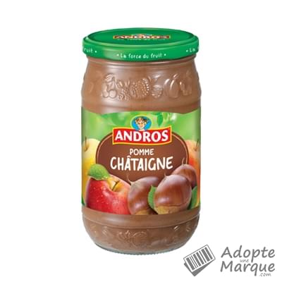 Andros Dessert fruitier® Pomme Châtaigne Le bocal de 785G