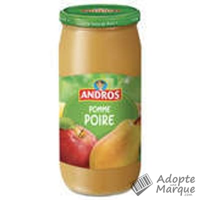 Andros Dessert fruitier® Pomme Poire Le bocal de 1KG