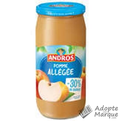 Andros Dessert fruitier® Pommes Allégee Le bocal de 990G