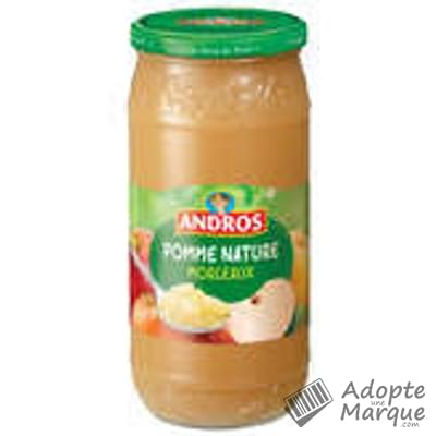 Andros Dessert fruitier® Pommes Nature Morceaux Le bocal de 860G