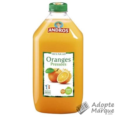 Andros Pur Jus d'Oranges Pressées "La bouteille de 1,5L"
