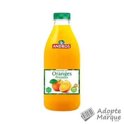 Andros Pur Jus d'Oranges Pressées La bouteille de 1L