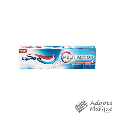 Aquafresh Dentifrice Multi Action Le tube de 75ML