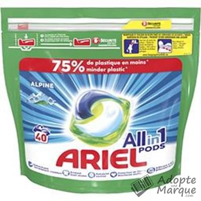 Ariel All in 1 PODS - Lessive en capsules Alpine Le sachet de 40 doses