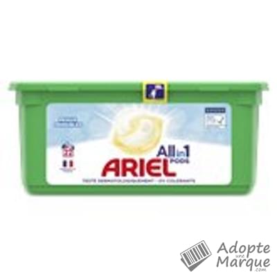Ariel All in 1 PODS - Lessive en capsules Peaux sensibles La boîte de 22 doses